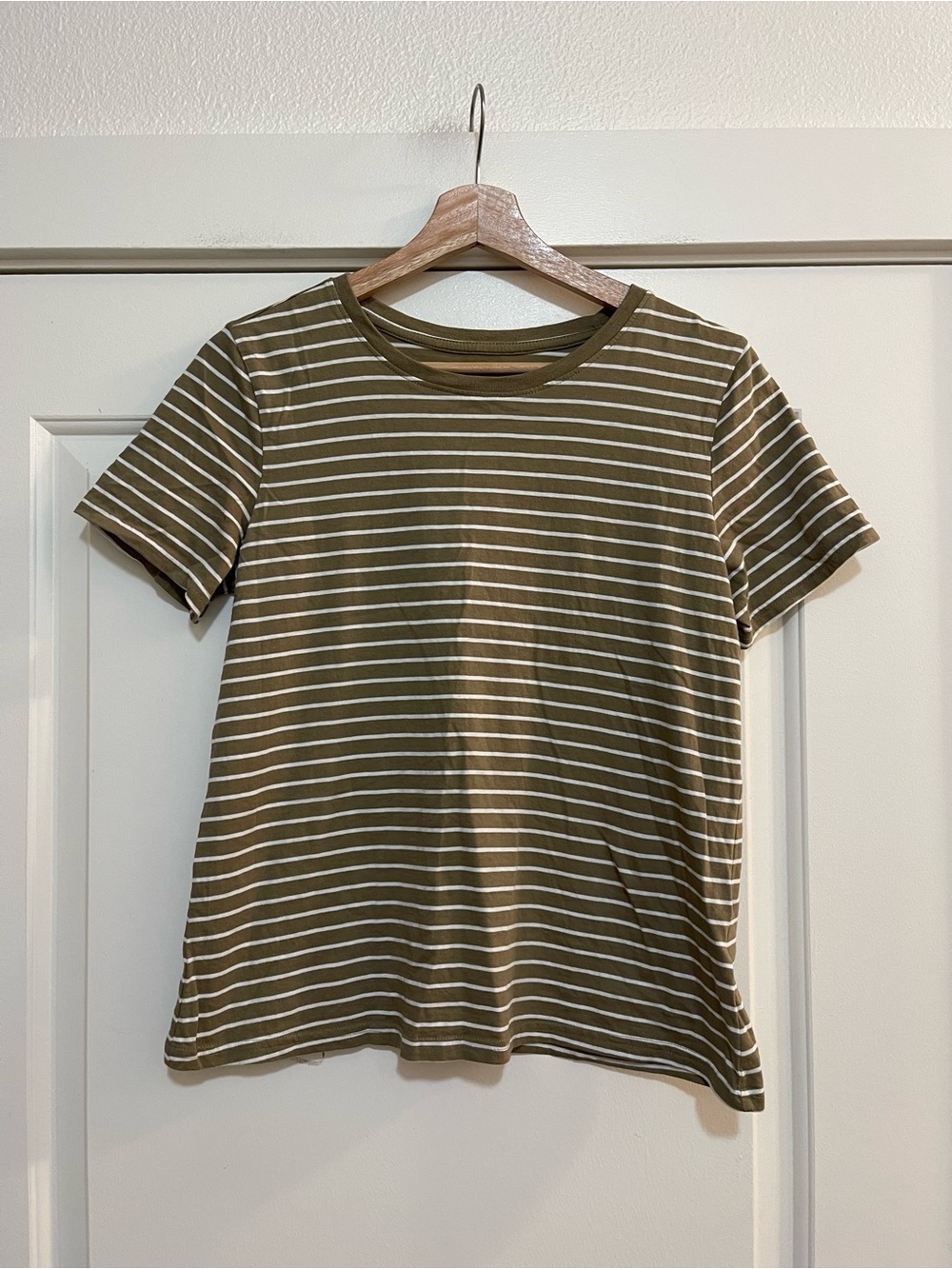 Pact Striped Basic Tee